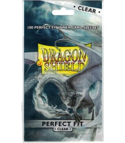 Dragon Shield Standard Perfect Fit Sleeves Clear (100 unidades)