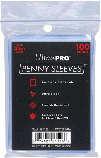 Ultra PRO – Fundas Standard Penny Sleeves (100 unidades)